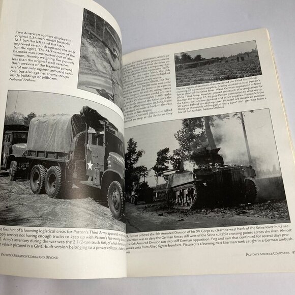 Patton Operation Cobra and Beyond Vintage WWII Book by Michael & Gladys Green - Picture 6 of 7